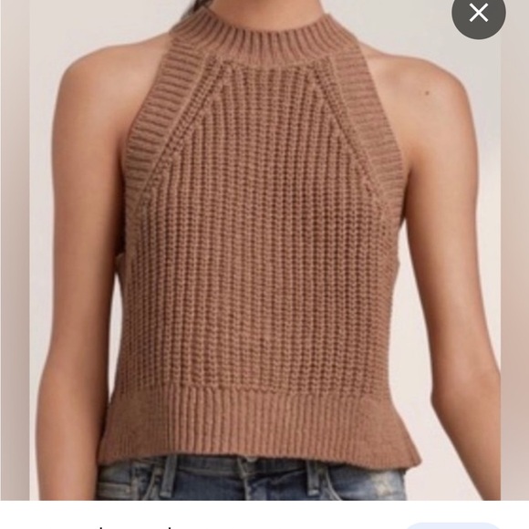 Wilfred Aritzia Sweater CamelTank Top in Size Small - Picture 3 of 4